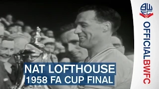 NAT LOFTHOUSE | 1958 FA Cup Final goals against Manchester United