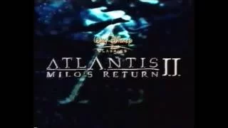Disney's Atlantis 2 Milo's Return trailer 2003 (VHS Capture)