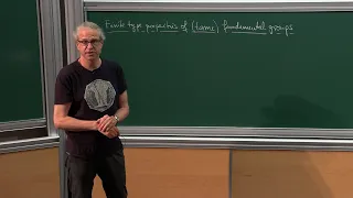 Jakob Stix - Finite Type Properties of (Tame) Fundamental Groups