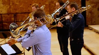 Telemann Concerto à 4. Le Off Trombones (musiciens de l'Orchestre de Paris)