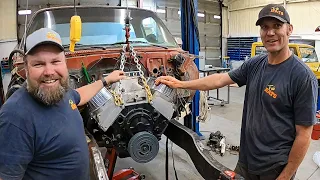 All In A Day's Work! We Got The Motor In The Rat Rod Tow Truck!