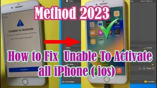 How to Fix Unable To Activate all iPhone ( ios) / Bypass iCloud /Reset Apple ID/ Remove iD App Store