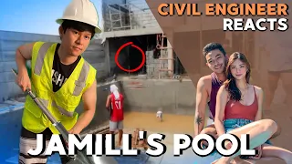 JAMILL'S POOL CONSTRUCTION | CIVIL ENGINEER REACTS