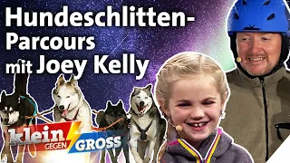 Zeitfahren mit Hundeschlitten: Extremsportler Joey Kelly vs. Leonie (7) | Klein gegen Groß