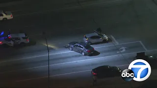 Dramatic chase ends in officer-involved shooting in Fontana | ABC7