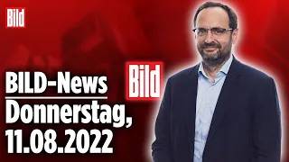 BILD-News des Tages: Scholz-PK, Messerattacken, Putin-Propaganda | Do 11.08.22