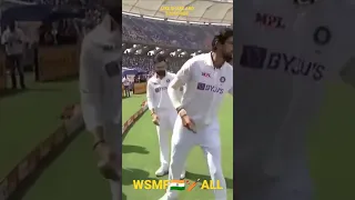 Guard of honour to Ishant Sharma for 100th Test from president of india #viral #shorts #trending #sp