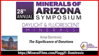Flagg Mineral Foundation - 2021 Symposium - Anna Domitrovic - The Significance of Donations