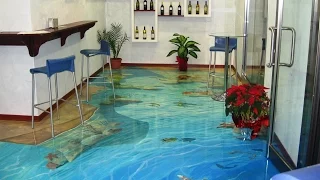 Top 8 of the Coolest 3D Floors Created with Epoxy