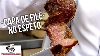 Como Fazer Capa de Filé no Espeto - Churrasco Barato - Tv Churrasco