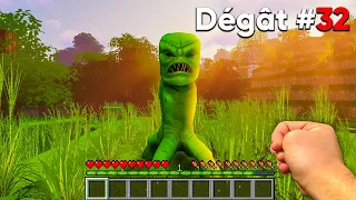 Chaque Dégât rend Minecraft plus Réaliste