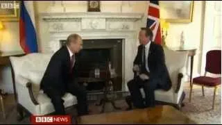 Putin and Cameron discuss Syria and watch judo
