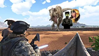 SPECIAL FORCES ARE TRAPPED BY TESLA AND CLEOPATRA - Epic Battle Simulator 2 - UEBS 2