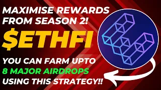 FARM 8 AIRDROPS WITH SAME FUND ON ETHER FI SEASON 2 [$RENZO + $MODE + $BLAST + $EIGEN + MORE!]