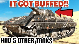 6 Tanks are getting BUFFED Tomorrow Wot console World of Tanks Console Modern Armor Arms Race