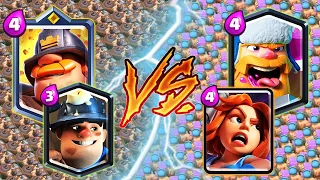 MINER TEAM 🆚 AXE TEAM | 2v2