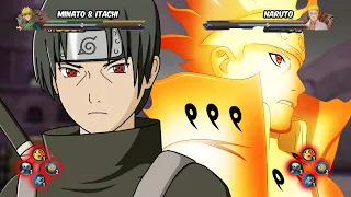 MINATO KURAMA MODE & ITACHI ANBU OVERPOWER! | Naruto Storm 4 MOD