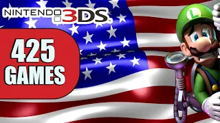 The Nintendo 3DS Project - 425 N3DS USA Games (Retail)