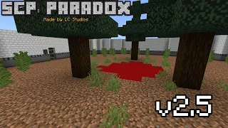 I will showcasing some v2.5 features of SCP: Paradox [Minecraft BE(PE) Add-on]