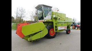 CLAAS DOMINATOR 68 COMBINE HARVESTER WALKROUND VIDEO