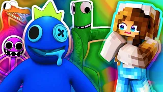 РАДУЖНЫЕ ДРУЗЬЯ в ROBLOX! ПЫТАЮТСЯ ПОХИТИТЬ БАФФИ и МАЛЫША 😱 Rainbow friends в РОБЛОКС