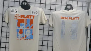 Ben Platt The Reverie Tour Merch Hollywood Bowl Concert Los Angeles California US September 12, 2022