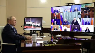 Владимир Путин провёл совещание с членами Правительства. 17 апреля 2024 года