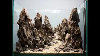 Hardscape Aquarium Mountain Aquascape 36L