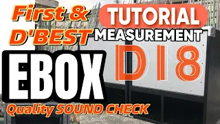 First and The Best Ebox D18 Tutorial  / Size / Textured Paint / Quality Sound Check / Feel The Beat