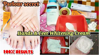 Hands and feet whitening cream | Clobevate Hands and feet whitening formula cream parlour secret