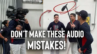 Don’t Make These Audio Mistakes as a New Filmmaker