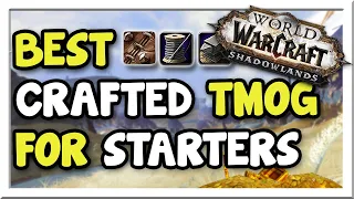 LOTS of Profit w/ These 5 Easy Beginner Crafted T-Mogs | 9.2 | Shadowlands | WoW Gold Making Guide