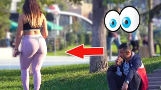 🔥 BIG BOOTY BAIT PRANK IN PUBLIC 😲🔥 (SOCIAL EXPERIMENT)