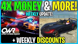 GTA Online WEEKLY UPDATE 4X Money & More!