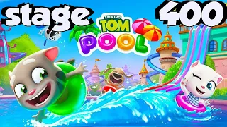 Talking Tom Pool Stage 391-400 Gameplay