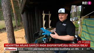 Nekārtība mājas garāžā rada eksportspējīgu biznesa ideju