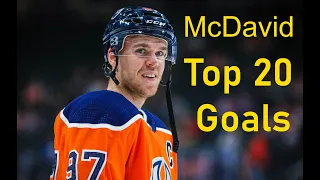 Connor McDavid Top 20 goals |NHL| Edmonton Oilers