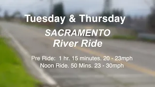 Sacremtno River Ride thursday 2 8 24