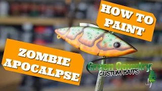 Custom Painting Crankbaits-- Zombie Apocalypse