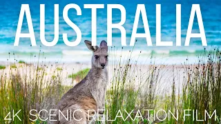 AUSTRALIA 4K UHD - Relaxing Music Scenes of the Vast Australian Outback and Coastal Beauty