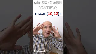 MÍNIMO COMÚN MÚLTIPLO. Nadie Conoce Éste Método😈