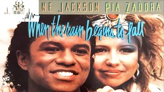 Jermaine Jackson, Pia Zadora - When the Rain Begins to Fall (Drum Score)