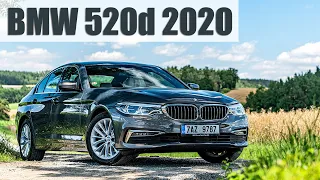 2020 BMW 520d xDrive, 4K POV TEST: Skvělá volba na dlouhé cesty