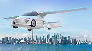 The flying car completes first ever inter-city flight (Official Video) #carflying