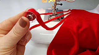 🔥👍 I wound the fabric on the bobbin! You have never seen anything like this/embroidery