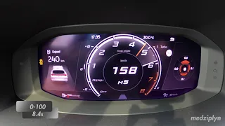 2021 CUPRA Formentor 1.5 TSI DSG 150Hp Acceleration 0-100-160km/h, 80-120km/h, 60-100km/h