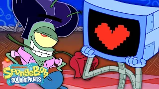 Plankton Ruins His Date with Karen 💔📺 Full Scene 'Lockdown For Love' | SpongeBob