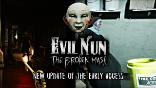 Evil Nun: The Broken Mask New Update In Main Door & Van Escape (Extreme Mode) | @ItzCheezyYT