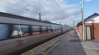Cross Country 'Super Voyager' storms through Northallerton (7/3/18)