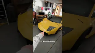 Starting the worlds cheapest lamborghini Murcielago